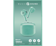 MUSIC SOUND SŁUCHAWKI DOUSZNE TWS CELLULAR LINE SWAG MS Zielone # - 1467218 - zdjęcie 2